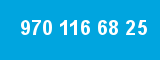 970 116 68 25 970 116 68 25